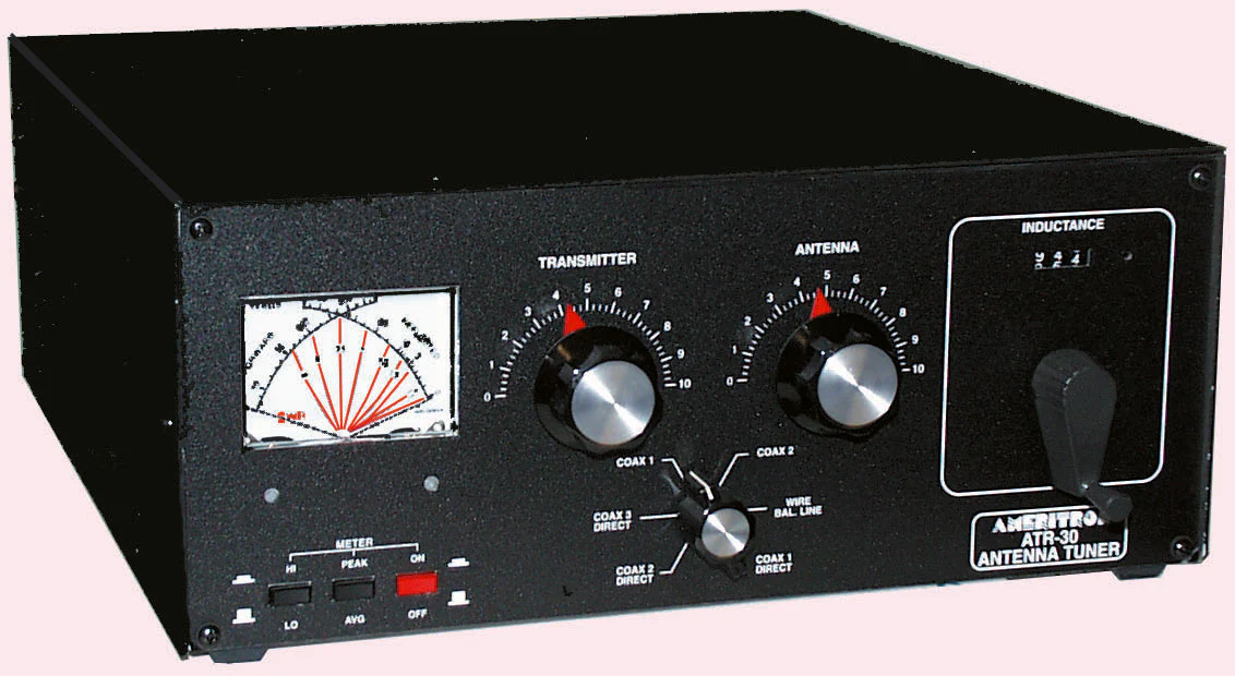ATR-30X, ANTENNA TUNER, HF, EDGE ROLLER, 3KW, 220VAC