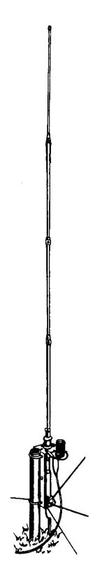 AV-18VS, VERTICAL, 80-10M, BASE LOADED, 18FT