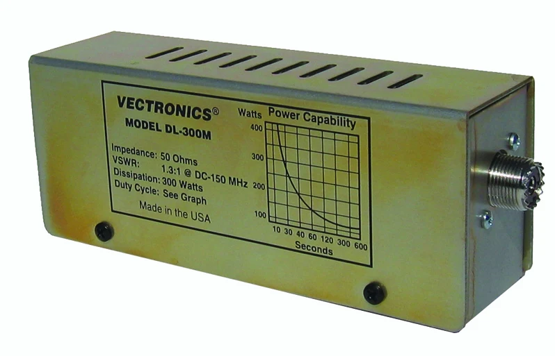 DL-300MN, IT, DRY DUMMY LOAD, 300W, 0-150MHz, N