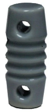 E-2, CERAMIC INSULATOR, GLAZED