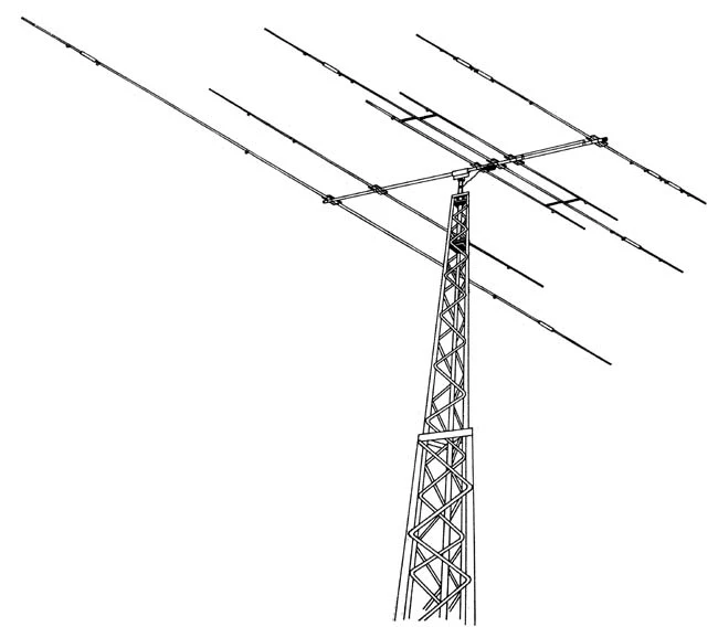 EXP-14, EXPLORER 14,TRIBAND BEAM,10/15/20M,30/40M OPTIONAL