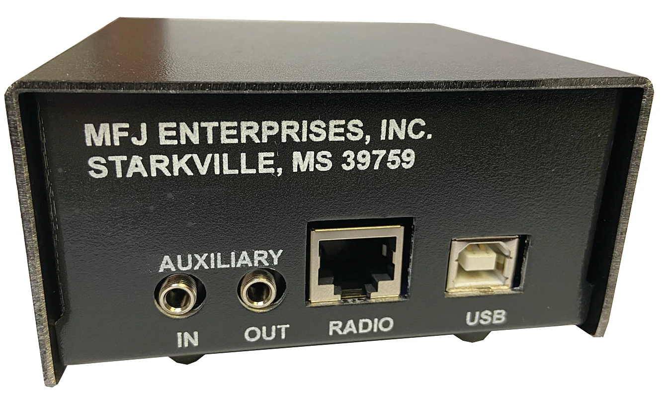 MFJ-1204P8,USB to Radio Interface with 8 pin round microphone cable - Image 4