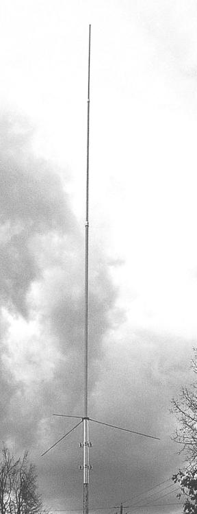 MFJ-1524, BASE ANT., DB, 144/440 MHz, 6.5/9DB, 2 SEC, 10 FT