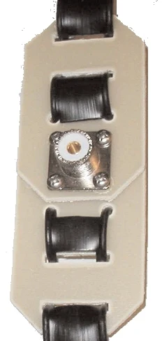 MFJ-16F01, MID FEED POINT LADDER LINE INSULATOR W/SO-239