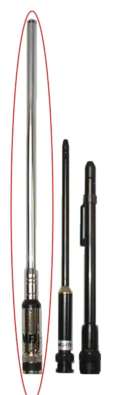 MFJ-1714S,HT TELE ANT, SMA MALE, 1/2 W, 2 METER