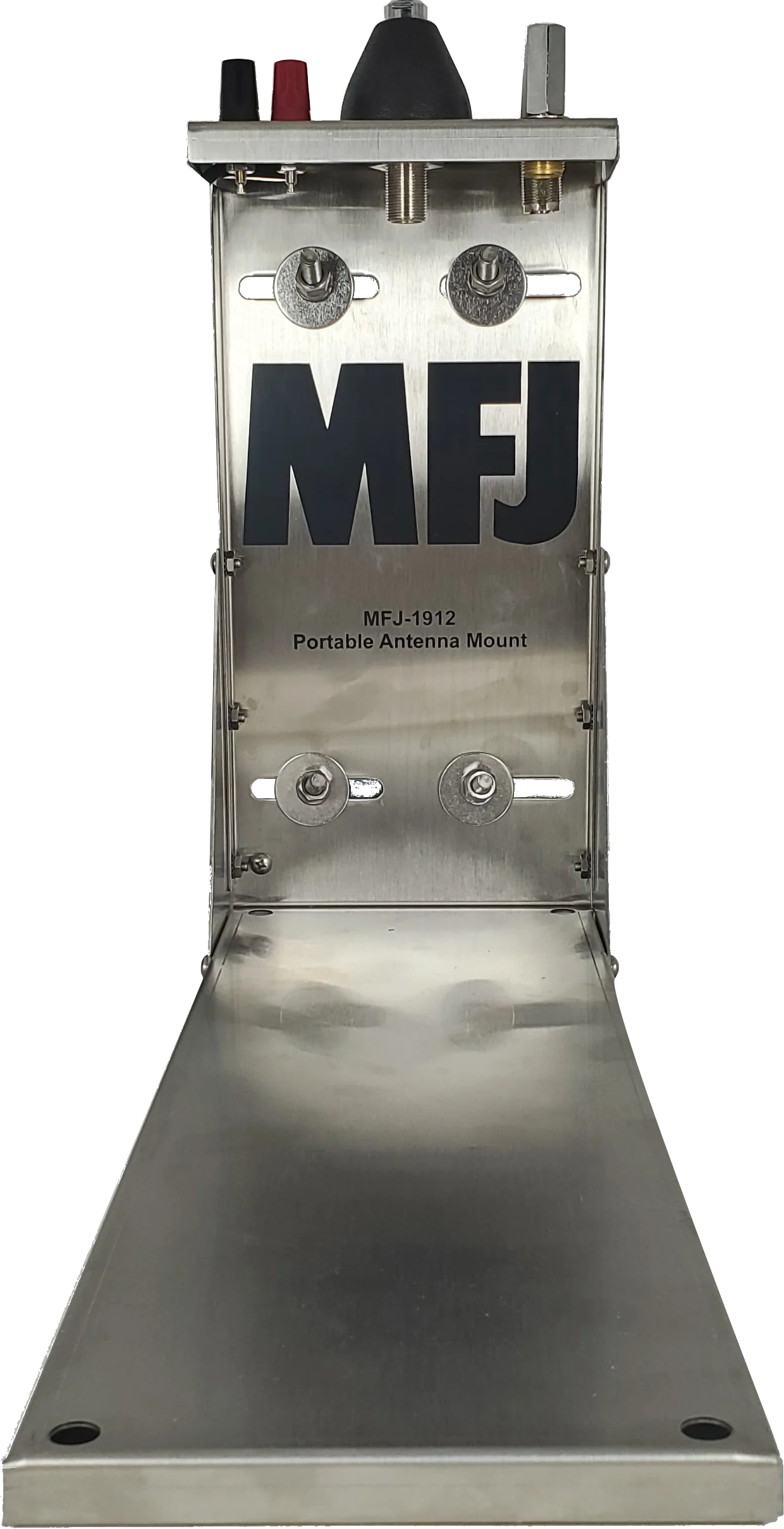 MFJ-1912, The Stainless Steel Portable Antenna Mount