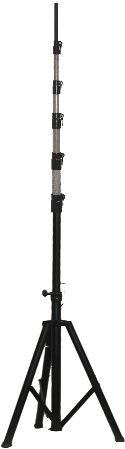 MFJ-1918EX, Get Your Antenna up 10 feet, Strong Steel Tripod, 10 ft Telescoping  Fiberglass Mass with QuickClamps